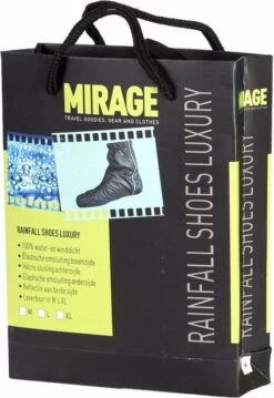 Mirage Rainfall Luxury - Regen Overschoenen - Zwart - XL - Maat 45-47 -Buiten Kampeer Aanbieding 825x1200 2