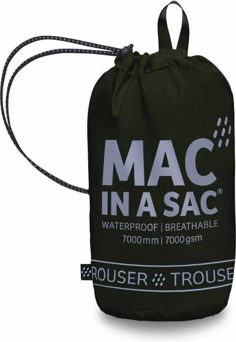 Mac In A Sac Unisex Regenbroek - 100% Waterdicht (10.000mm) - Ademend (8.000gsm) En Winddicht - Maat XXXL 4 Mac In A Sac Unisex Regenbroek - 100% Waterdicht (10.000mm) - Ademend (8.000gsm) En Winddicht - Maat XXXL - Afbeelding 4