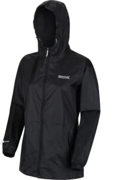 Regatta Pack-It II Regenjas - Maat 44 - Vrouwen - Zwart -Buiten Kampeer Aanbieding 832x1200 2