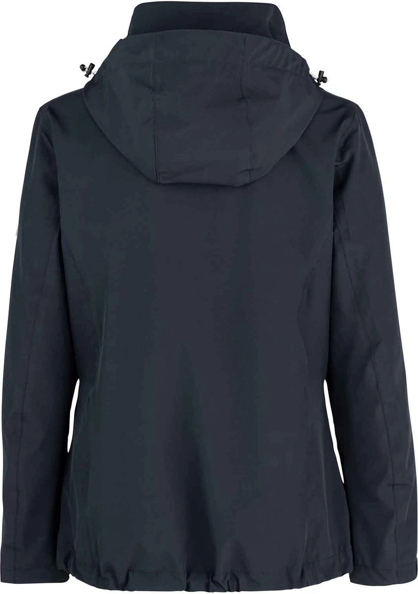 BJØRNSON Iduna Regenjas - Zomerjas - Dames - Waterdicht - Maat 52 - Donkerblauw 2 BJØRNSON Iduna Regenjas - Zomerjas - Dames - Waterdicht - Maat 52 - Donkerblauw - Afbeelding 2