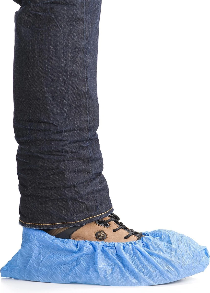 Schoenhoes Zwembad-schoenhoeswegwerp - Bescherming Schoen - Schoenovertrek - 100 Stuks 1 Schoenhoes Zwembad-schoenhoeswegwerp - Bescherming Schoen - Schoenovertrek - 100 Stuks