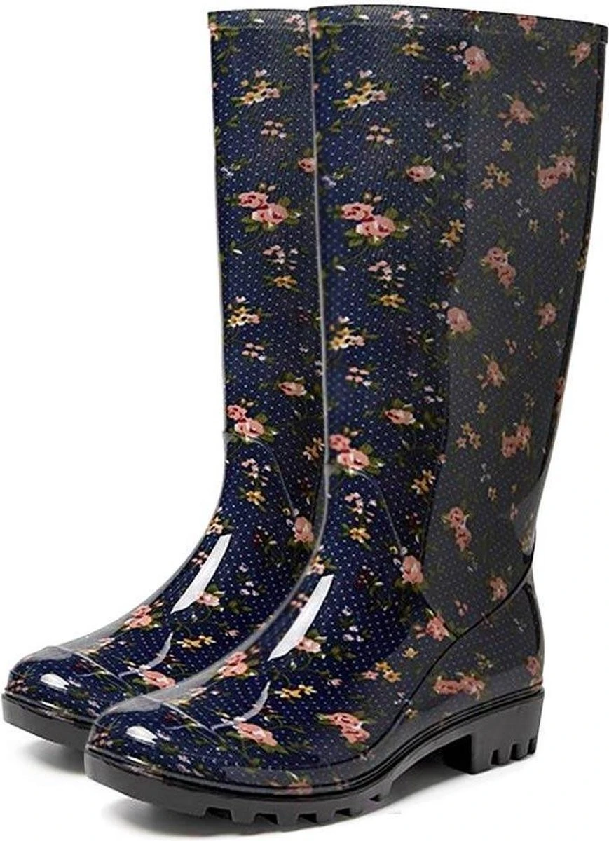 Merkloos Dames PVC Laars Sara - Blauw - 39 4 Merkloos Dames PVC Laars Sara - Blauw - 39 - Afbeelding 4