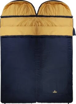 NOMAD® Aztec Comfort Slaapzak | 220x80cm Blauw | Lichtgewicht & Kwalitatief | Dekenmodel Slaapzak | Incl Hoes -Buiten Kampeer Aanbieding 880x1200