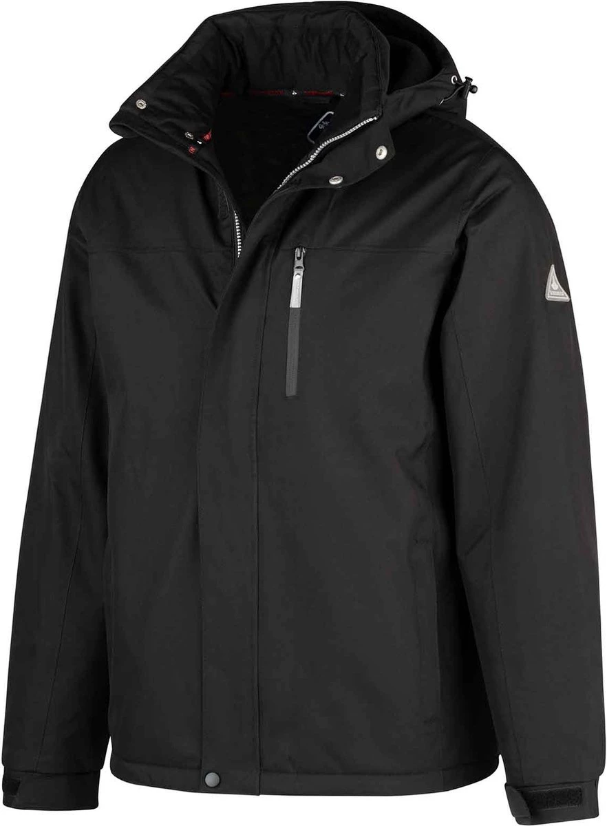 BJØRNSON Kick Regenjas / Winterjas Heren - Waterdicht - Maat L - Zwart 7 BJØRNSON Kick Regenjas / Winterjas Heren - Waterdicht - Maat L - Zwart - Afbeelding 7