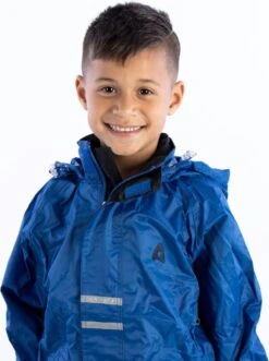 Ralka Regenpak Junior - Irma - Azuurblauw - 140 -Buiten Kampeer Aanbieding 895x1200 1