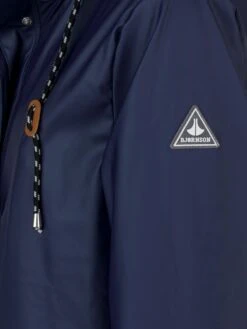 BJØRNSON Släppa PU Parka Jas / Regenjas Dames - Waterdicht - Maat 50 - Blauw -Buiten Kampeer Aanbieding 900x1200 118