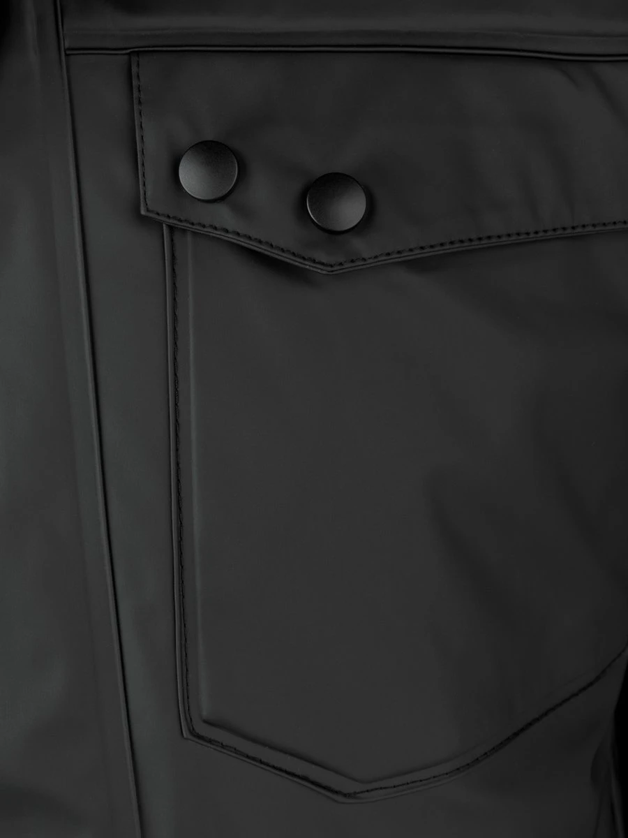 BJØRNSON Regn PU Regenjas / Winterjas Heren - Waterdicht - Maat 3XL - Zwart 4 BJØRNSON Regn PU Regenjas / Winterjas Heren - Waterdicht - Maat 3XL - Zwart - Afbeelding 4