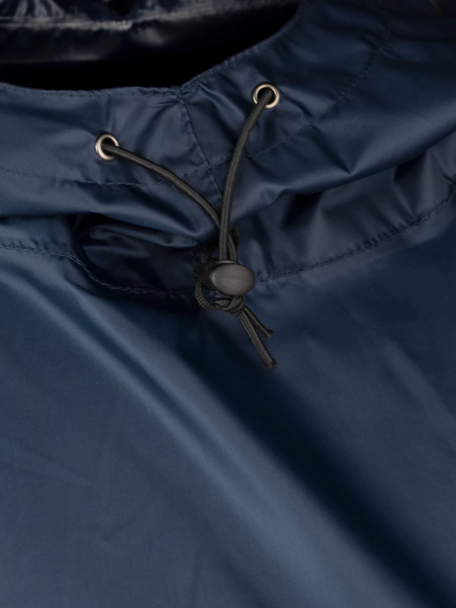 BJØRNSON Haps Regenponcho Fiets Dames & Heren - Fietsponcho - Donkerblauw 12 BJØRNSON Haps Regenponcho Fiets Dames & Heren - Fietsponcho - Donkerblauw - Afbeelding 12