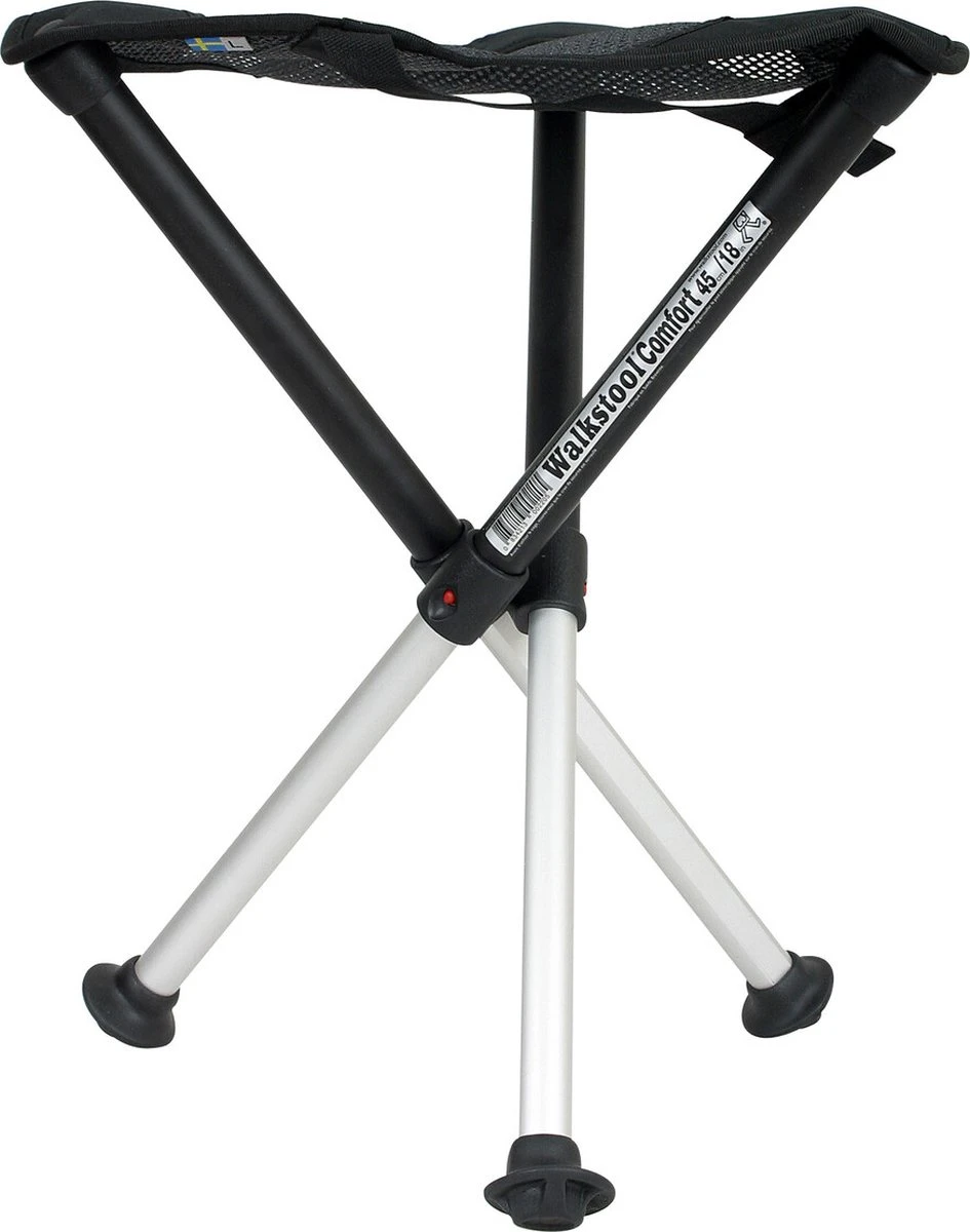 Walkstool - 3-Poots Krukje - Comfort 65 Cm - Verstelbaar - Zwart 7 Walkstool - 3-Poots Krukje - Comfort 65 Cm - Verstelbaar - Zwart - Afbeelding 7