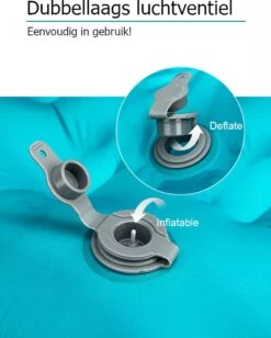 Naturehike® 3D Luchtmatras Premium - Comfortabel R-waarde 2.0 - Extra Dikke Slaapmat - Luchtbed Kamperen - Opblaasbaar Matras - Lichtgewicht - Outdoor - Camping -Buiten Kampeer Aanbieding 961x1200 1