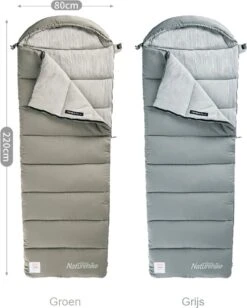 Naturehike® Slaapzak Katoen - 6 Tot 1 Graden - Slaapzakken Volwassenen - 220*80cm - 4 Seizoenen Slaapzak Lente, Zomer, Herfst & Winter - Lichtgewicht & Waterdicht -Buiten Kampeer Aanbieding 963x1200