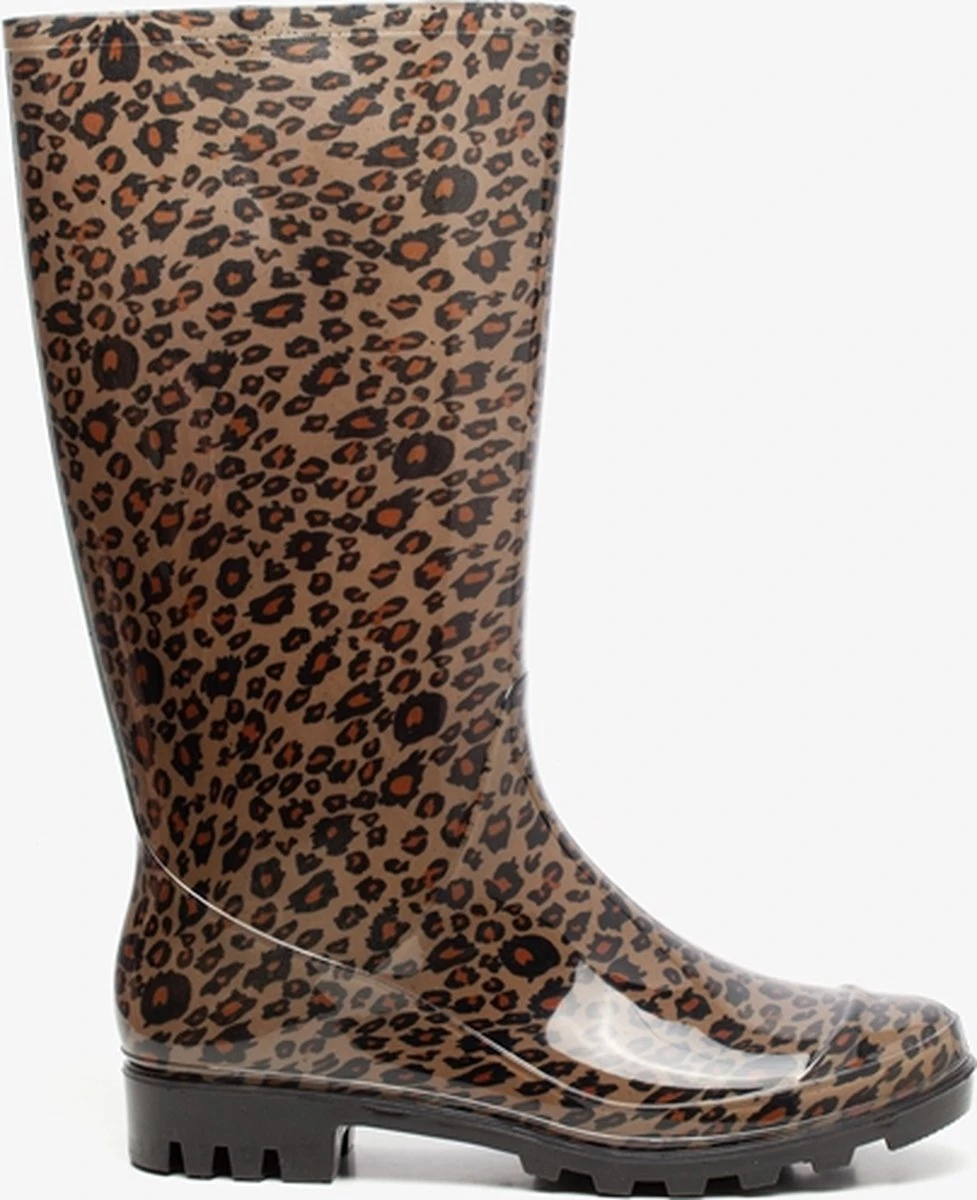 Mountain Peak Dames Regenlaarzen Met Luipaardprint - Bruin - Maat 39 6 Mountain Peak Dames Regenlaarzen Met Luipaardprint - Bruin - Maat 39 - Afbeelding 6