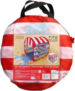 Pop-Up Strandtent: Beach Hut - Speeltent 13 Pop-Up Strandtent: Beach Hut - Speeltent -Buiten Kampeer Aanbieding 988x1200