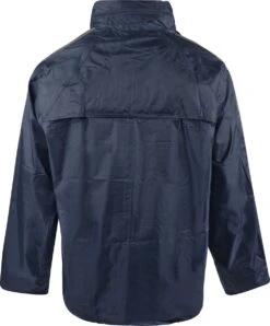 C-Line Regenpak Met Capuchon - Blauw - Reflecterend - Nieuw Model - Volwassen Maat XXXXL -Buiten Kampeer Aanbieding 994x1200 5
